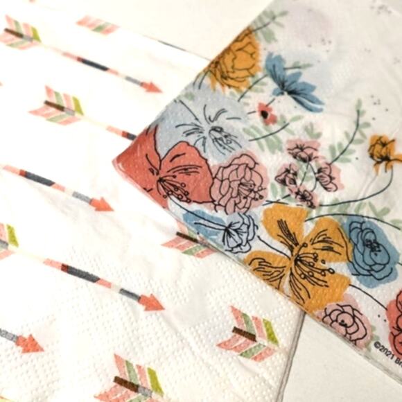 NEW 12 PC NAPKIN CRAFT DECOPOUGE CLAY Crafting or beverage napkins - Picture 3 of 6